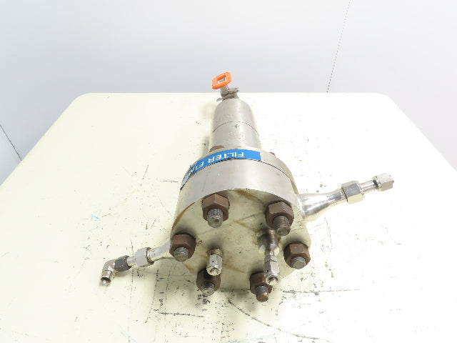 Pall Trinity 4HD4886-1118 Stainless Filter Housing 3000PSI 1/2" Ball Valve