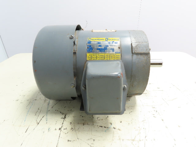 Marathon BD 182TTFR7001AAW Electric AC Motor 3Hp 3Ph 230/460V 3500RPM 182T