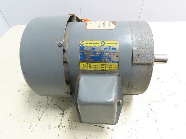 Marathon BD 182TTFR7001AAW Electric AC Motor 3Hp 3Ph 230/460V 3500RPM 182T