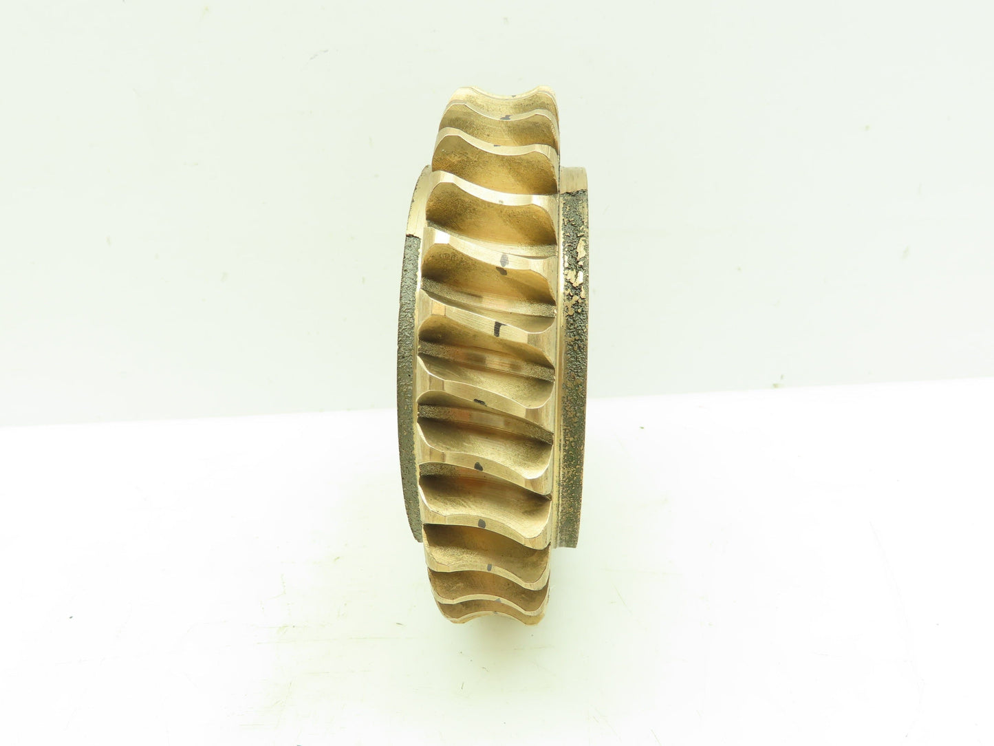 502-708 Brass Worm Gear Wheel 31 Teeth 2-11/16"Keyed Bore 1"Width