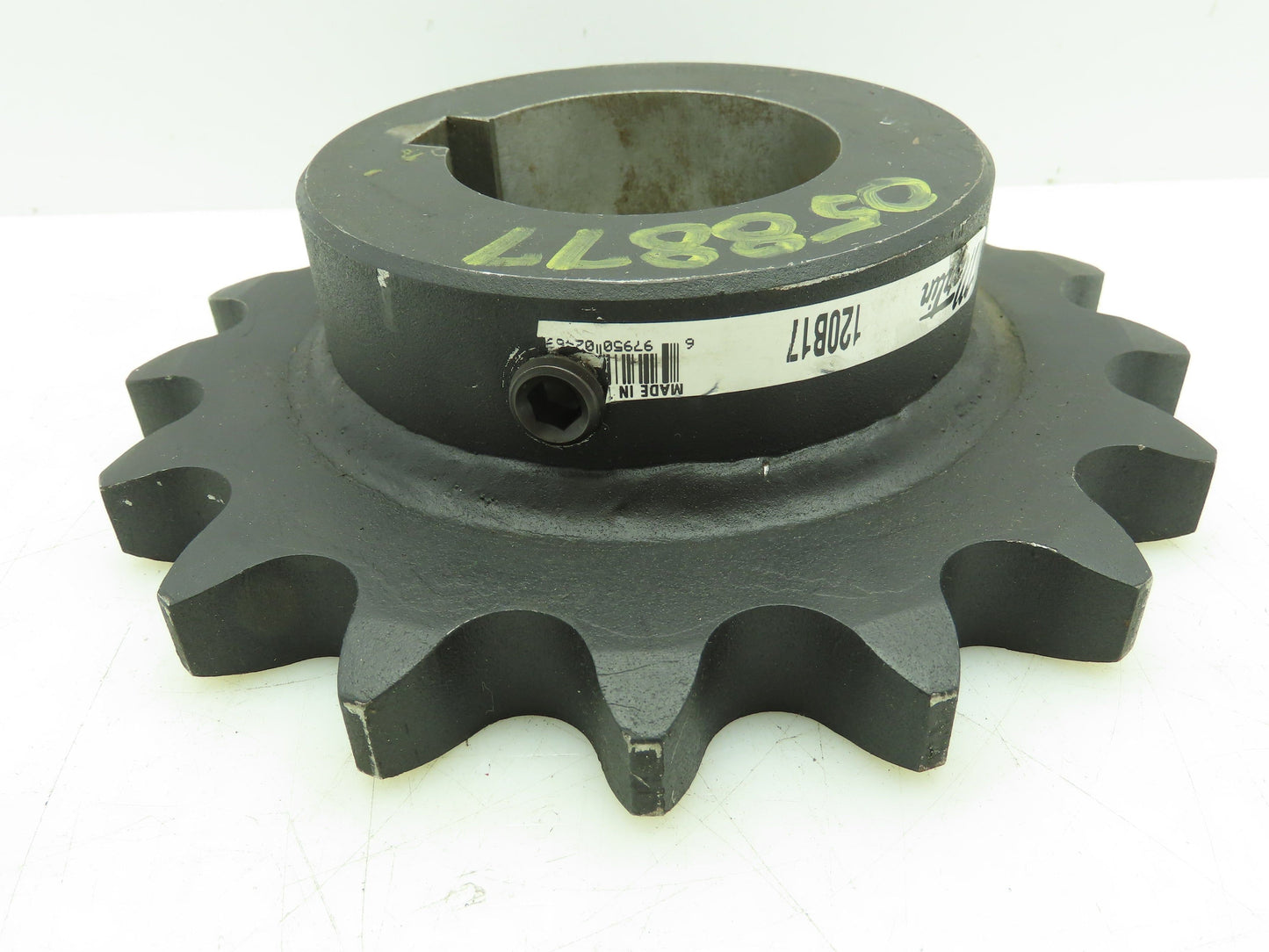 Martin 120B17 #120 Roller Chain Sprocket 17 Teeth 1.5" Pitch 3" Keyed Bore