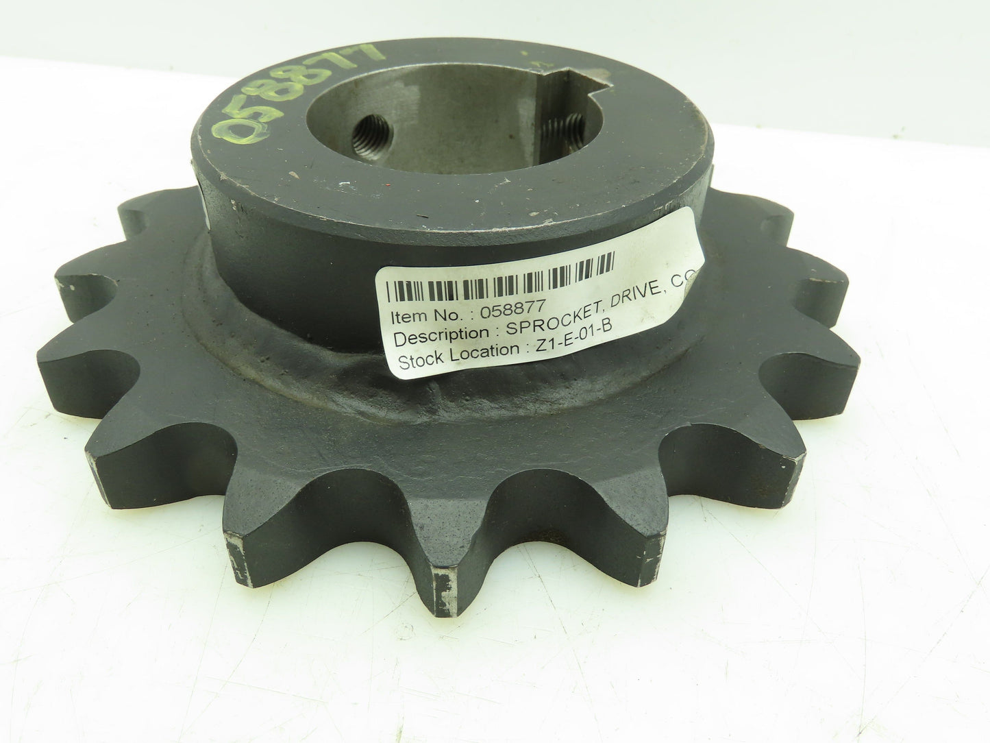 Martin 120B17 #120 Roller Chain Sprocket 17 Teeth 1.5" Pitch 3" Keyed Bore