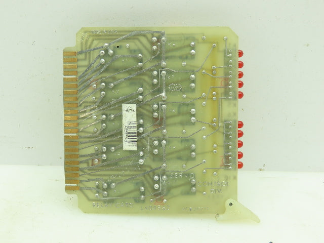 Oilgear L404562 Relay Card Servo Controller 25827-A1 Circuit Board PLC