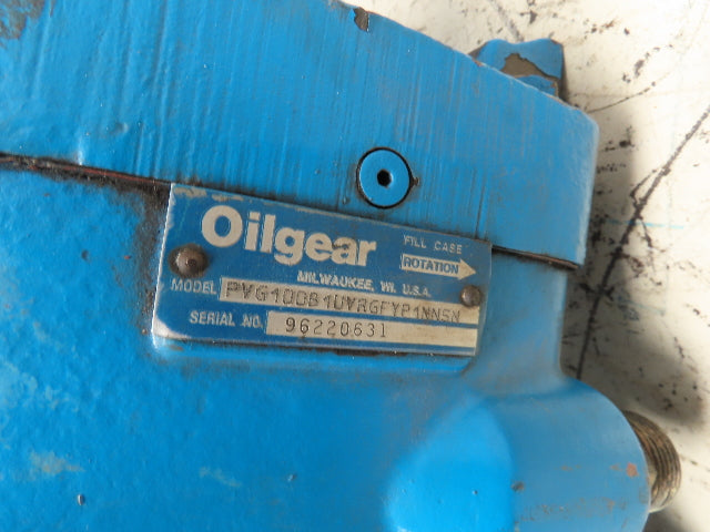 Oilgear PVG100B1UVRGFYP1NNSN Open Loop Hydraulic Piston Pump SAE-C Flange Mount
