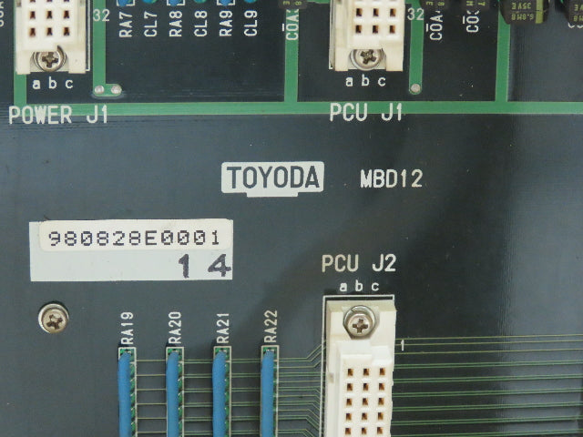 Toyoda TP-2424-1 MBD12 PC Board Circuit Board GC32 Servo Chassis