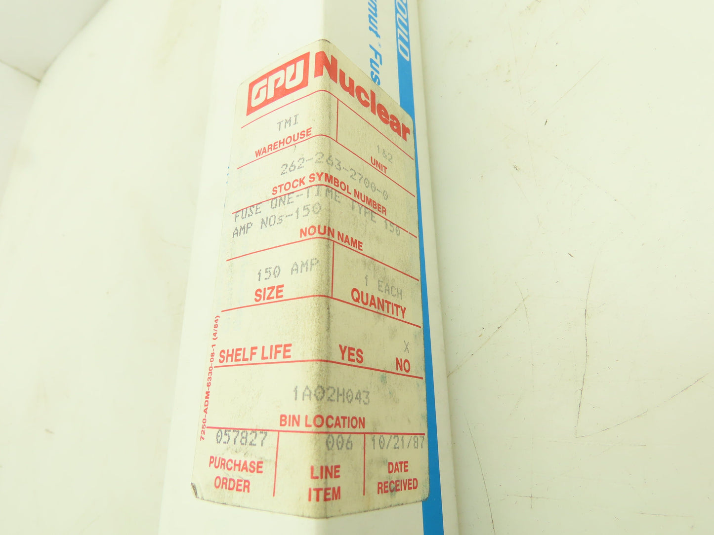 Gould OTS150 Shawmut Fast Acting One Time Fuse 600VAC 150A Class K5 LOT OF 5