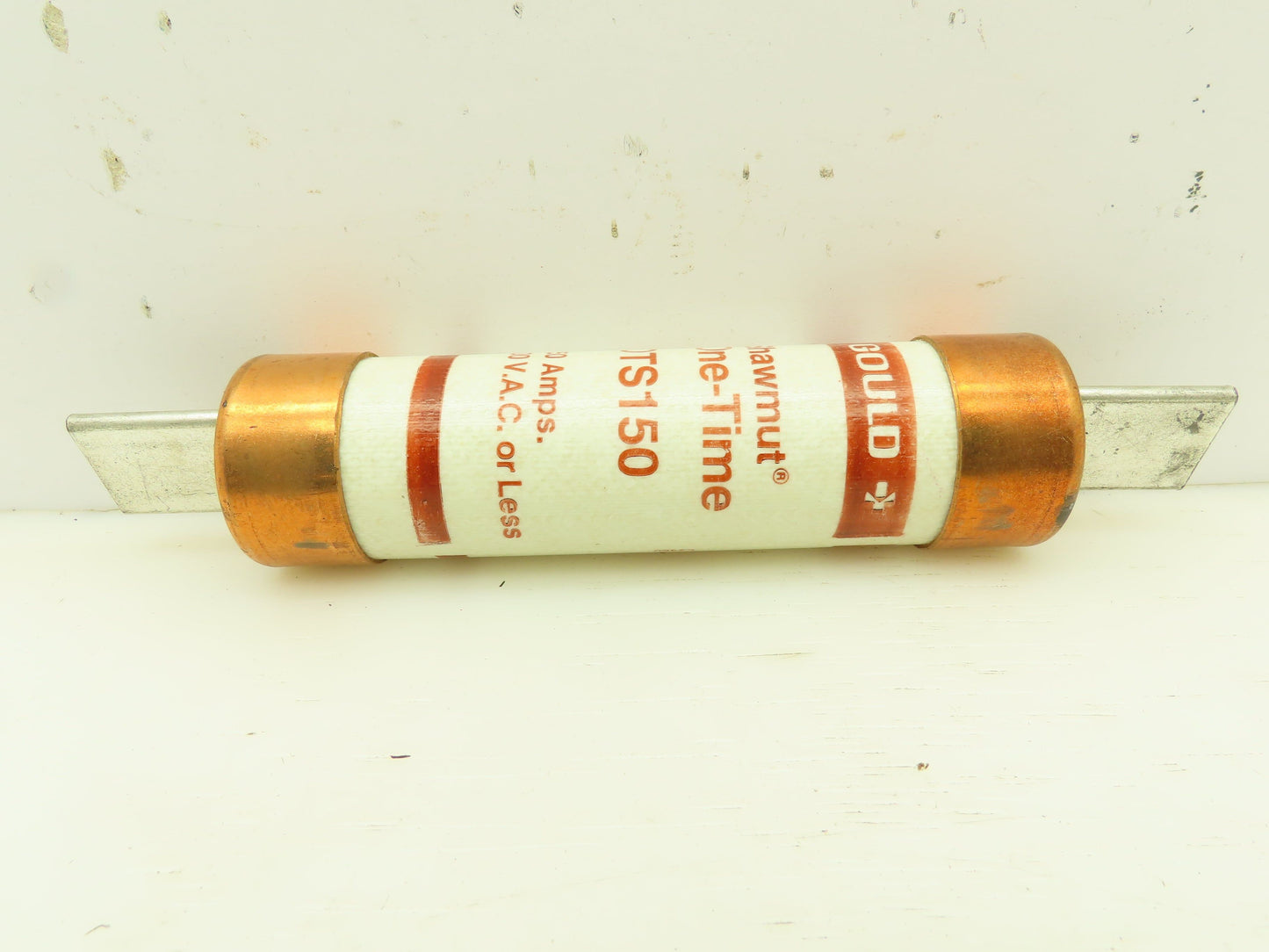 Gould OTS150 Shawmut Fast Acting One Time Fuse 600VAC 150A Class K5 LOT OF 5