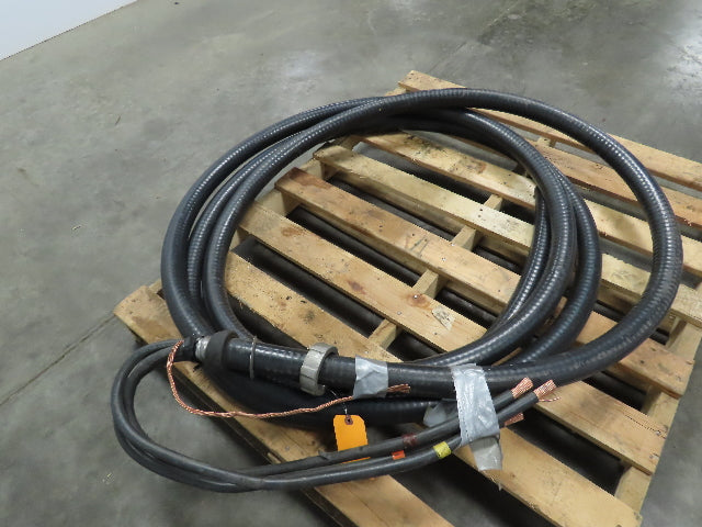 Service Wire Co. XHHW-2 Type MC 250 KCMIL 3 CDRS 4 AWG GND 600V LSZH Jacket 30'