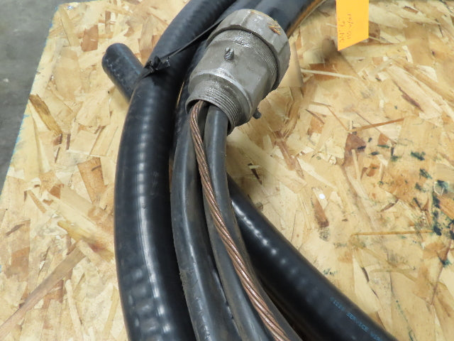 Service Wire Co XHHW-2 Type MC 250 KCMIL 3 CDRS 4 AWG GND 600V LSZH Jacket 24.5'