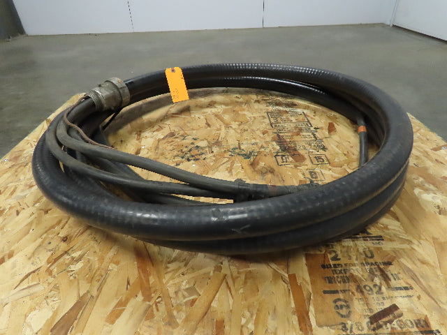 Service Wire Co XHHW-2 Type MC 250 KCMIL 3 CDRS 4 AWG GND 600V LSZH Jacket 24.5'