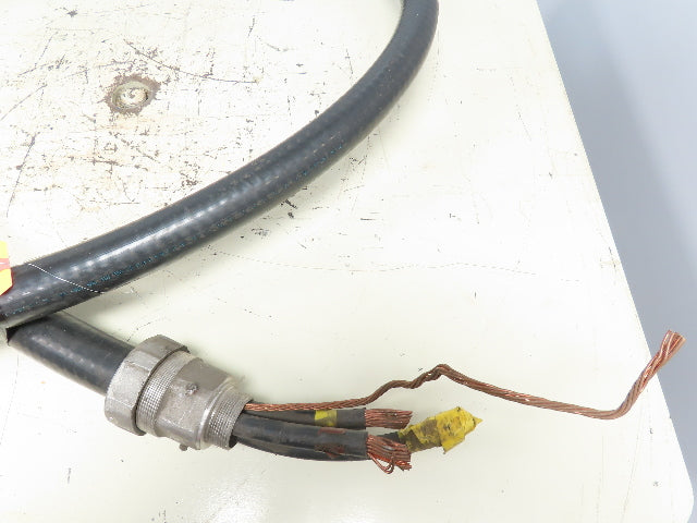Service Wire Co XHHW-2 Type MC 250 KCMIL 3 CDRS 4 AWG GND 600V LSZH Jacket 9.5'