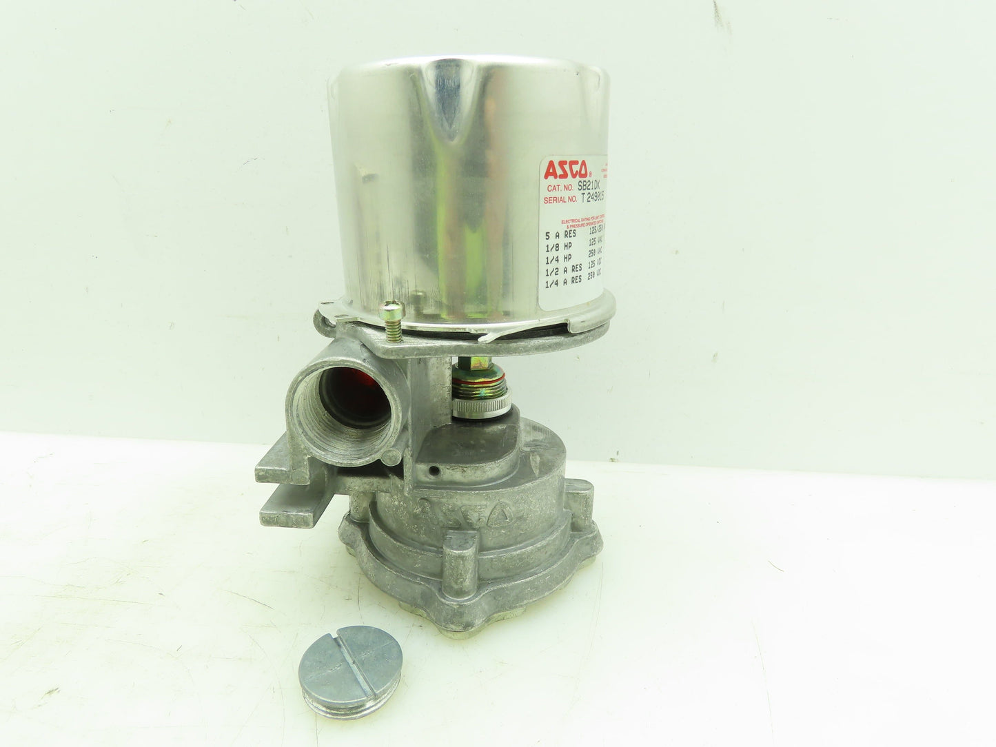 Asco SB21DK Tri Point Pressure/Temp Switch 125/250VAC & DC Pos Indicator 3/4"NPT