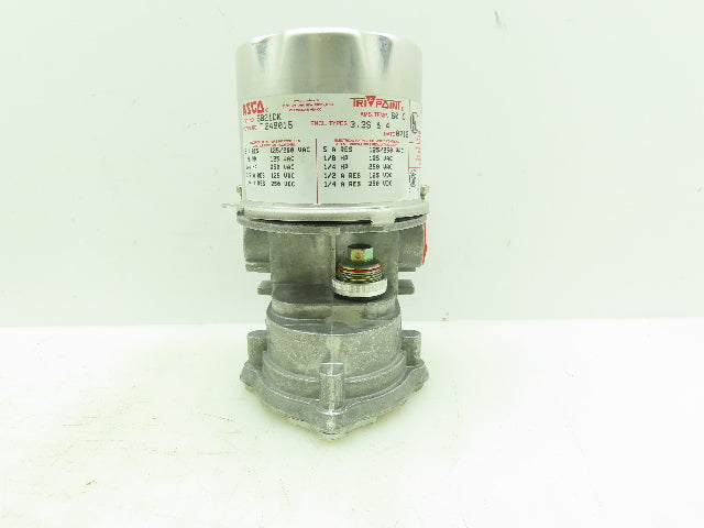 Asco SB21DK Tri Point Pressure/Temp Switch 125/250VAC & DC Pos Indicator 3/4"NPT