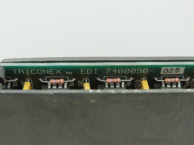 Tri-Sen EDI 7400090-025 Triconex Rev D 2 24V AC/DC Digital Input 3503E Module
