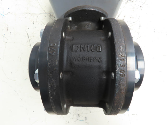Habonim A47X-4466AT/BW Floating Ball Valve 4" Flanged Butt Weld WCB 400# Steel