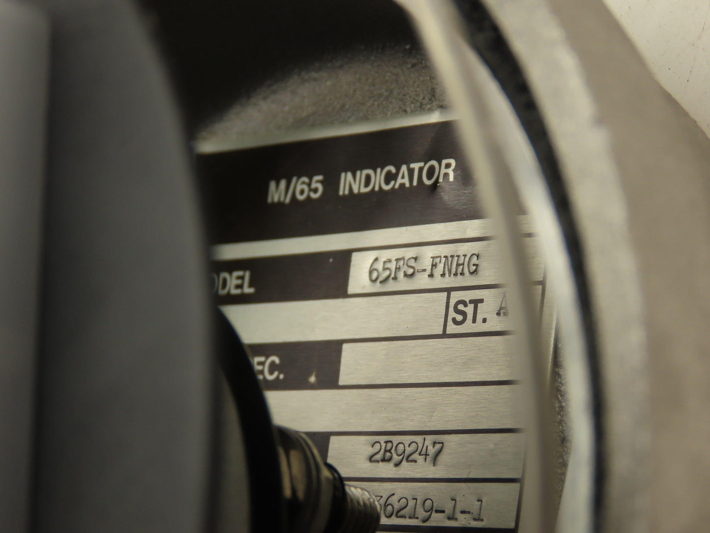 Foxboro Invensys 65FS-FNHG Field-Mounted Indicating Milliammeter 600-1200 PSI