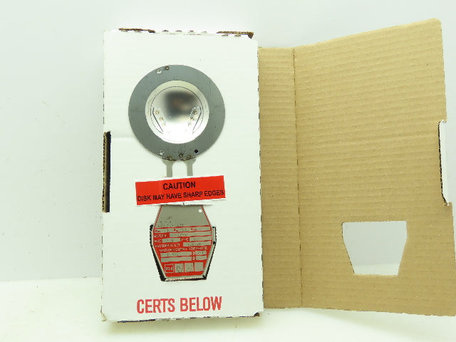BS&B Safety Systems 1136308 VD-K-24 Rupture Disk 2" Type RLS 400 PSIG @ 72°F