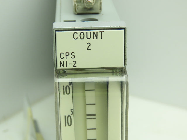 Bailey Controls RY1100 Edgewise CPS Vertical Analog Panel Meter Gage PLC Card