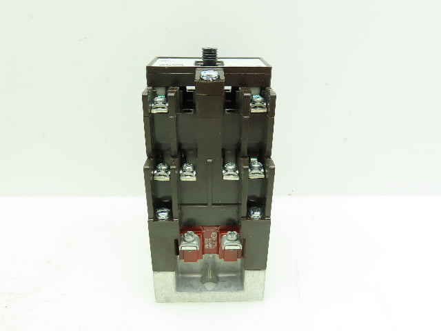 Eaton D26MR33A Type M Relay 6P 10A 120VAC Coil 3NO 3NC Contacts