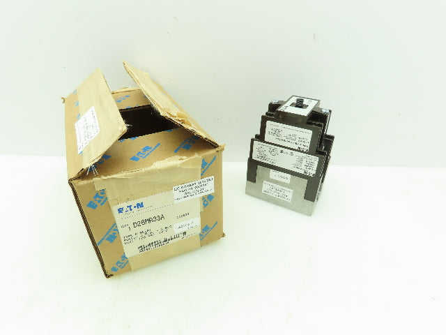 Eaton D26MR33A Type M Relay 6P 10A 120VAC Coil 3NO 3NC Contacts