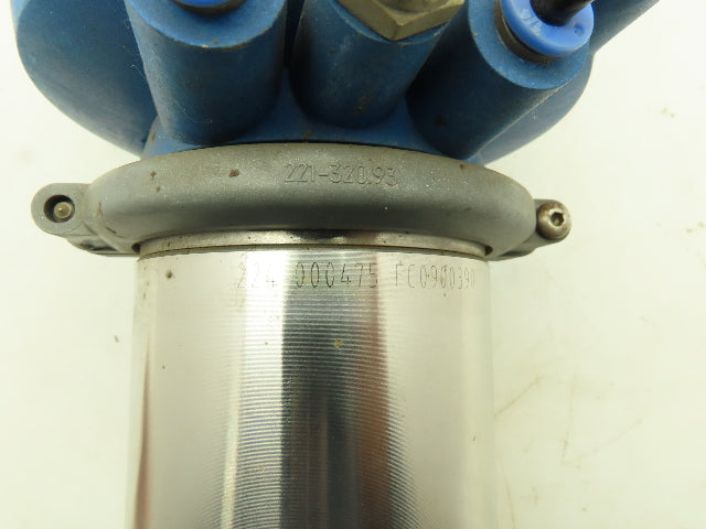 GEA 8880-2002-0100-0000 T-Smart Pneumatic Actuator 1" Stainless Sanitary Valve