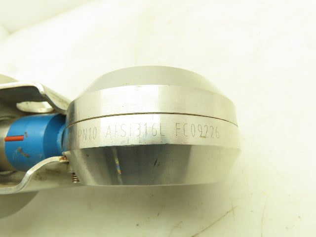 GEA 8880-2002-0100-0000 T-Smart Pneumatic Actuator 1" Stainless Sanitary Valve