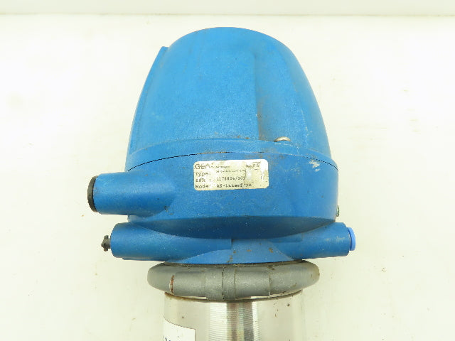 GEA 8880-2002-0100-0000 T-Smart Pneumatic Actuator 1" Stainless Sanitary Valve