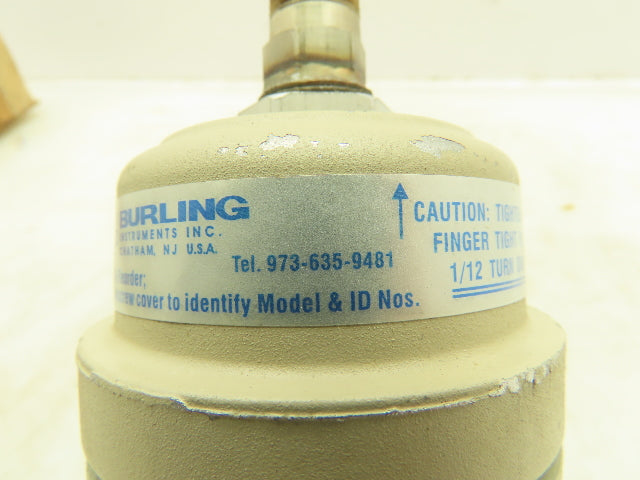 Burling Instruments Model B-2C 673 Temperature Control 600°F 4-1/8"Probe 480V