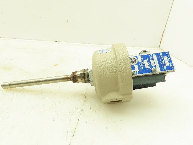 Burling Instruments Model B-2C 673 Temperature Control 600°F 4-1/8"Probe 480V