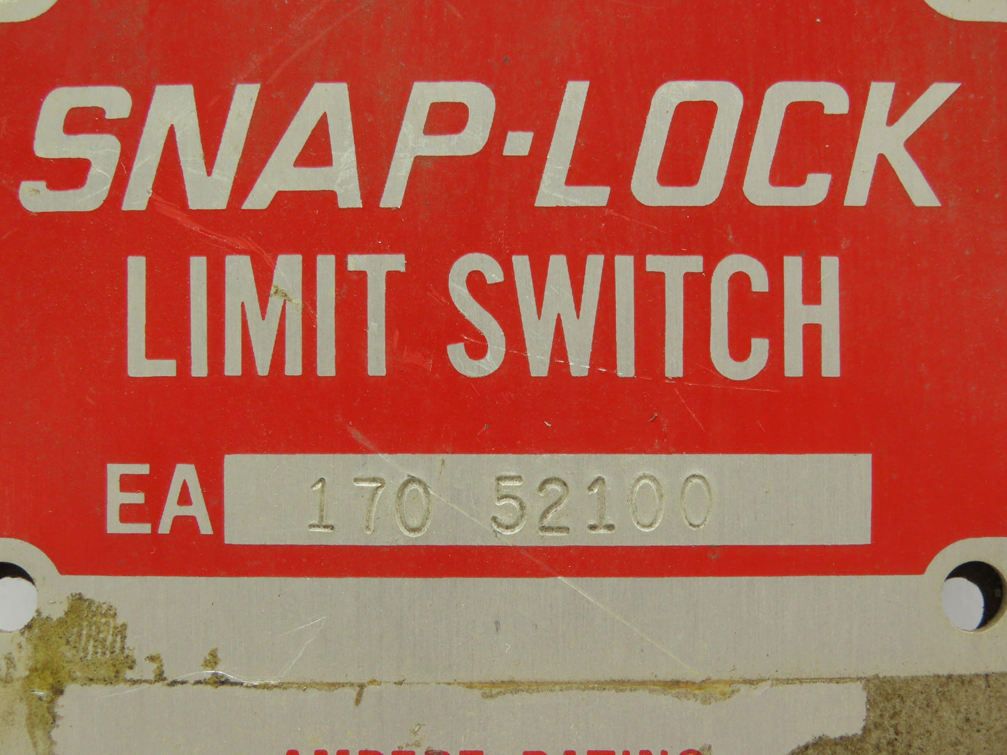 Namco EA170 52100 Rotary SNAP-LOCK Limit Switch EA170-52100