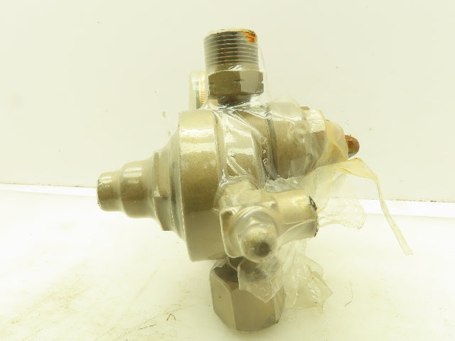 Victor Equipment VTS702M2 Hydrogen Regulator w/2-Gauges 0-400PSI & 0-4000PSI