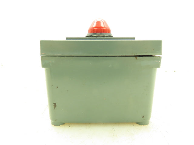 GE CR2940FC203A 2-Position Selector Switch 3.5"x 9"Enclosure w/Light Indicator