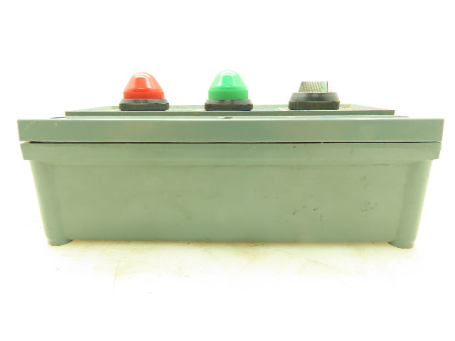 GE CR2940FC203A 2-Position Selector Switch 3.5"x 9"Enclosure w/Light Indicator
