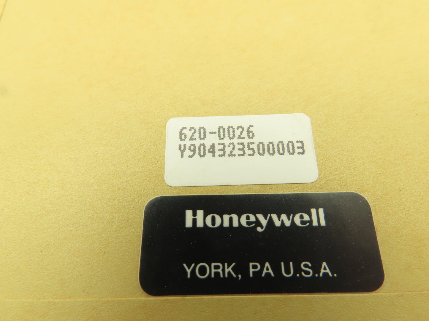 Honeywell 620-0026 Memory Module 4K IPC PLC Card Rack