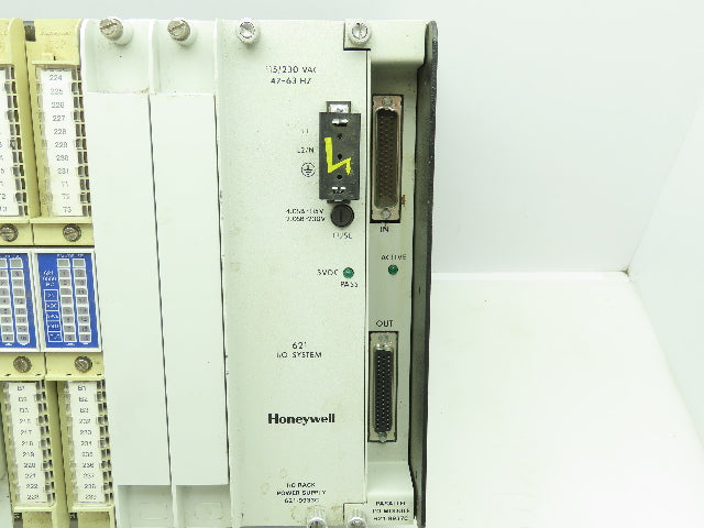 Honeywell Rack Chassis 620 Series Diagnostic Module Input Output System Lot
