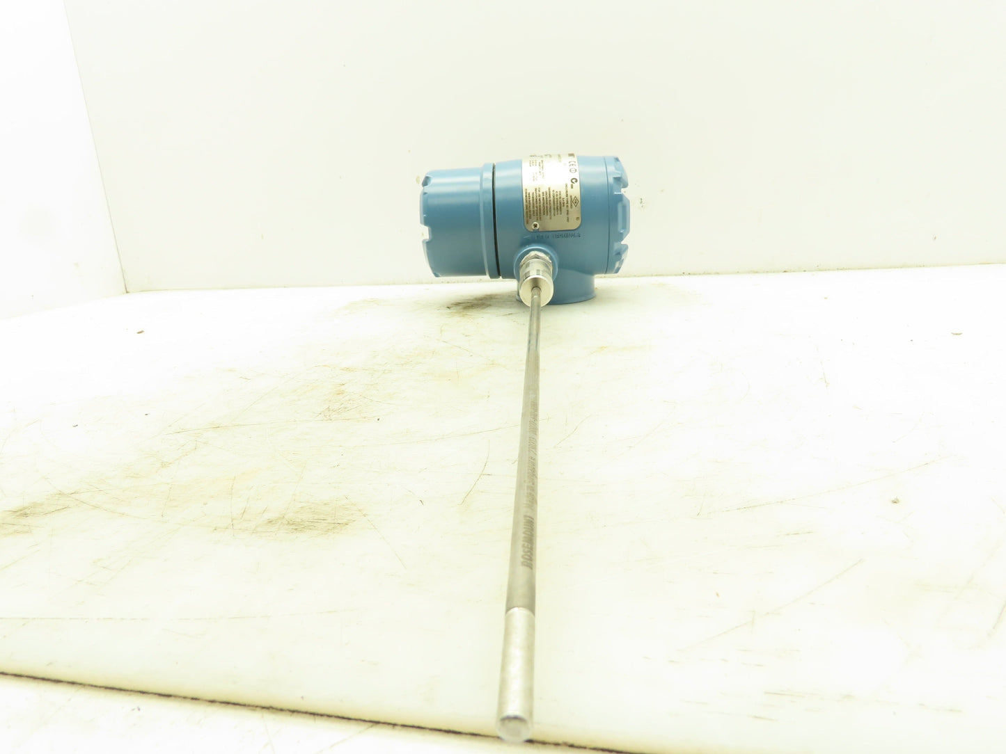 Rosemount 248DXI5 Wireless Temperature Temp Transmitter 12" Sensor Probe 0-100°C