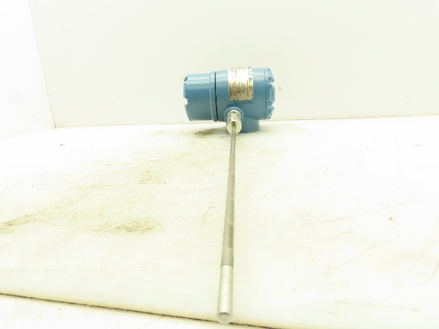 Rosemount 248DXI5 Wireless Temperature Temp Transmitter 12" Sensor Probe 0-100°C