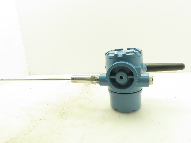 Rosemount 248DXI5 Wireless Temperature Temp Transmitter 12" Sensor Probe 0-100°C