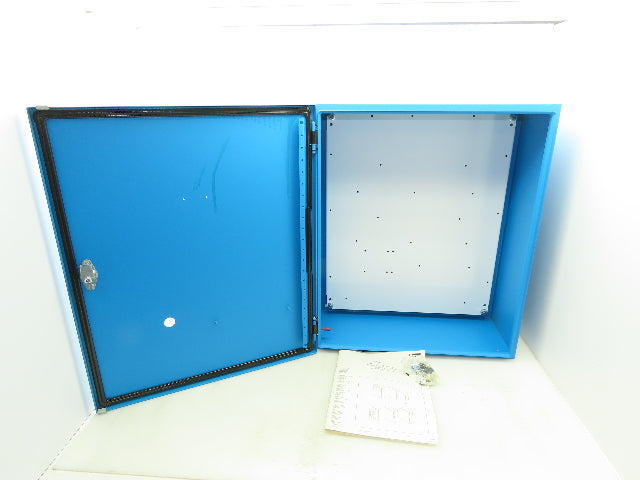 Hoffman Concept Electrical Enclosure Handle 24" x 20" x 8" Powercoated Backplate