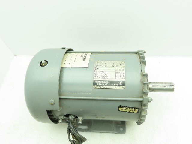 Westinghouse 053H2 SBFC-SKB Elec Life-Line T AC Motor 3HP 3515RPM 460V 3PH 182T