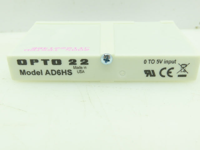 Opto 22 AD6HS Solid State Relay 0-5VDC Input High Speed