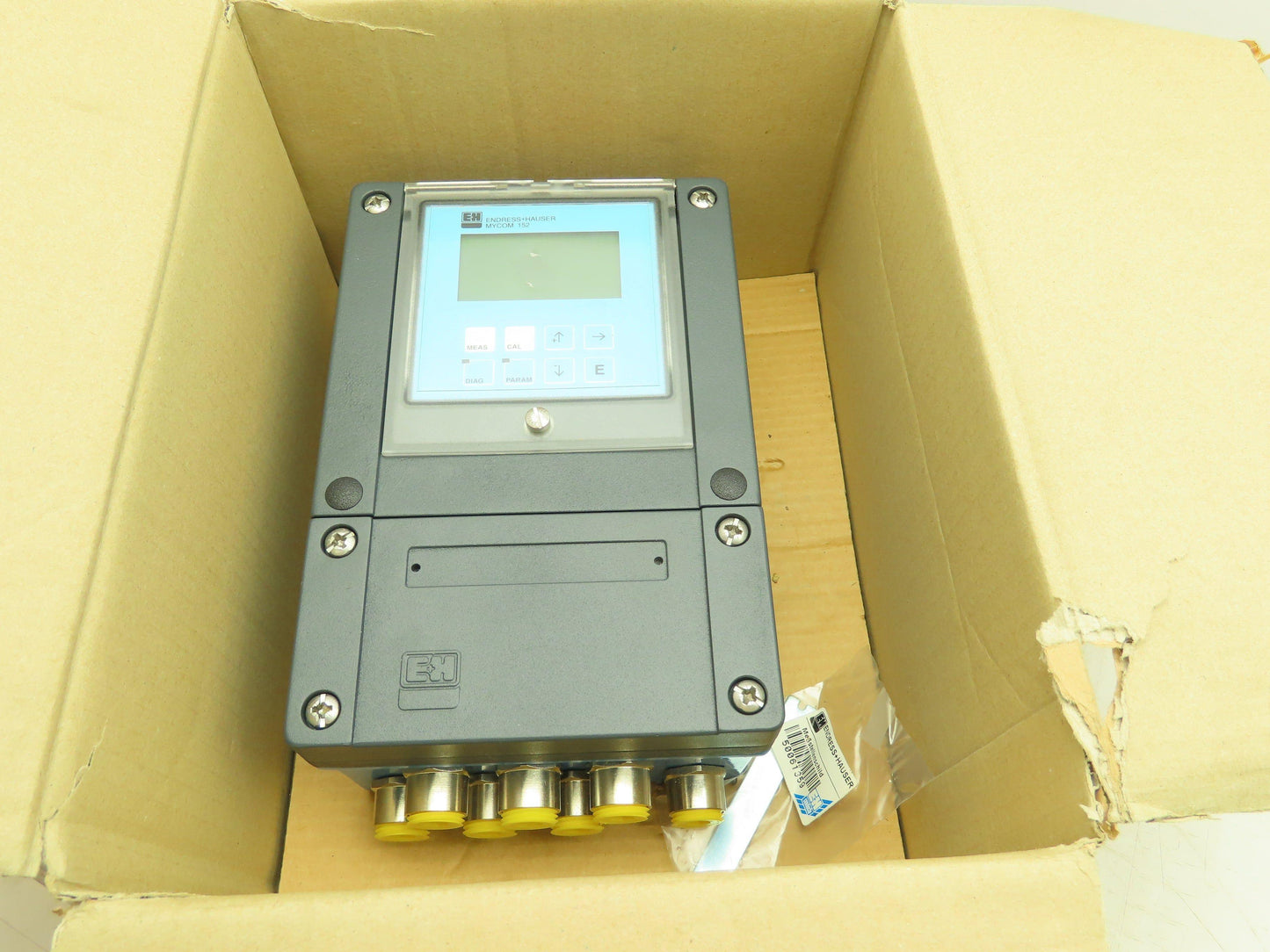 Endress Hauser MYCOM CPM 152 Microprocessor pH/ORP Digital Analyzer Control 24V