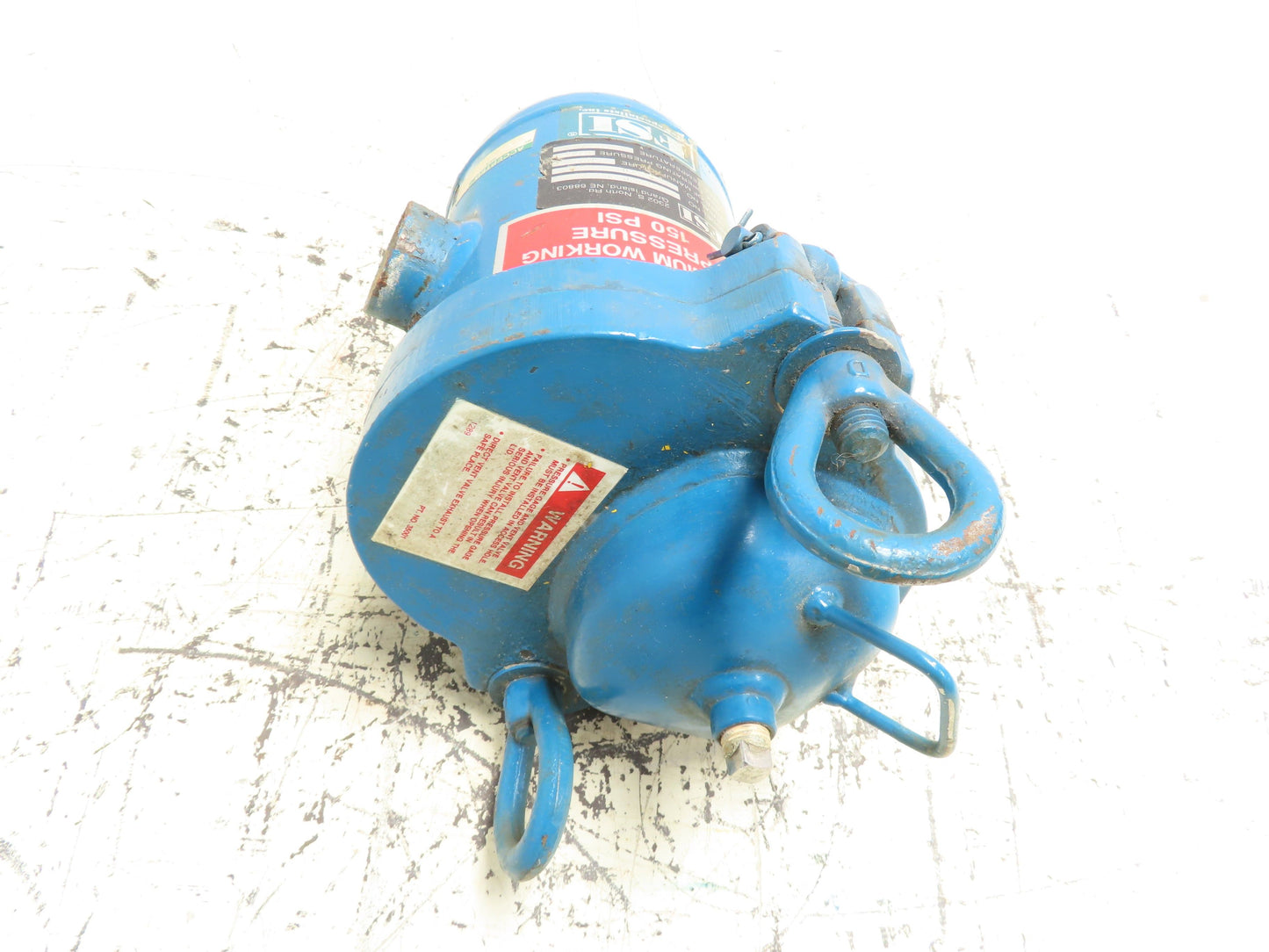 FSI FSPN20 CS Single Bag Filter Vessel Steel Housing 1" NPT 150 PSI 500°F