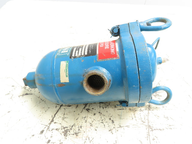 FSI FSPN20 CS Single Bag Filter Vessel Steel Housing 1" NPT 150 PSI 500°F