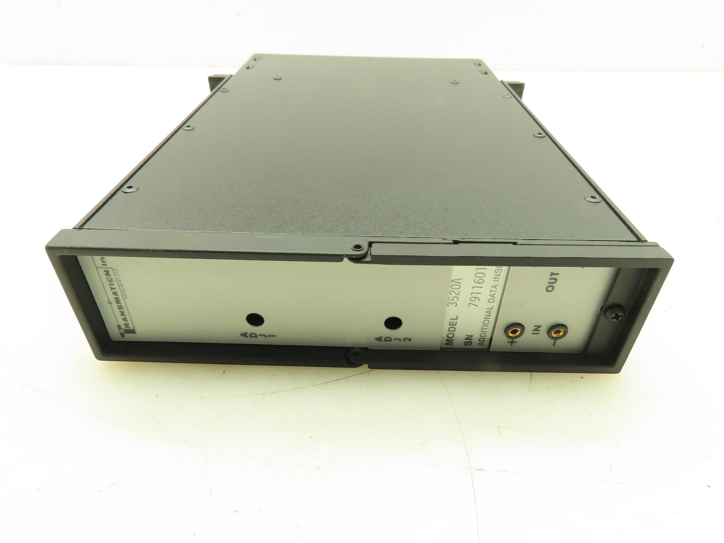 Transmation 3520A Quick-cal Adapter Keyset 120V Input 5A SPDT Relay Output