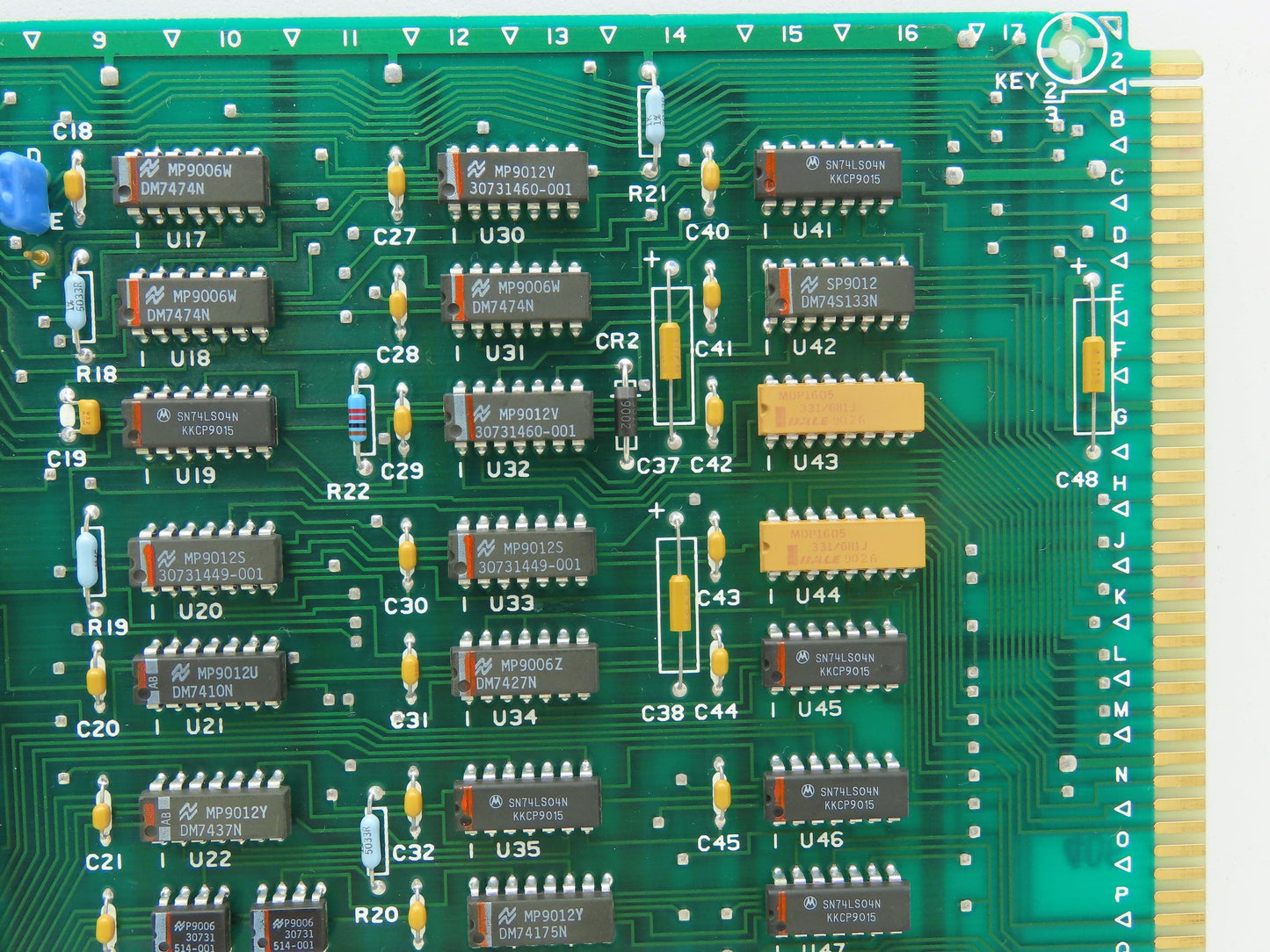 Honeywell 30750990-001 Keyboard Interface PLC Board 30750989-001