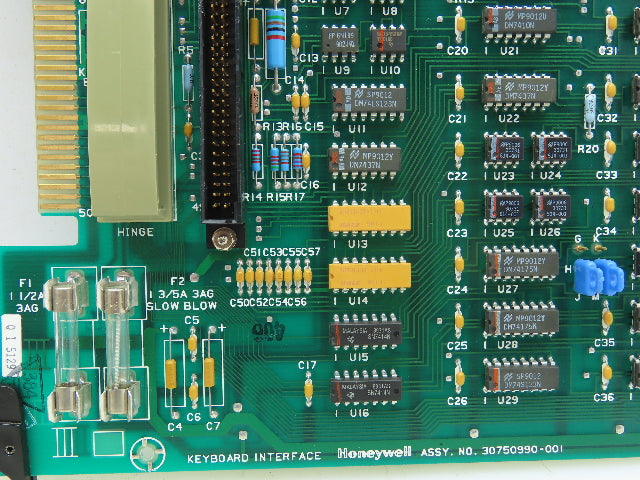 Honeywell 30750990-001 Keyboard Interface PLC Board 30750989-001
