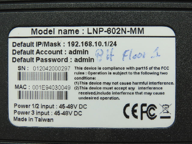LanoLinx LNP-602N-MM 6-port Industrial Lite- Managed PoE Ethernet Switch