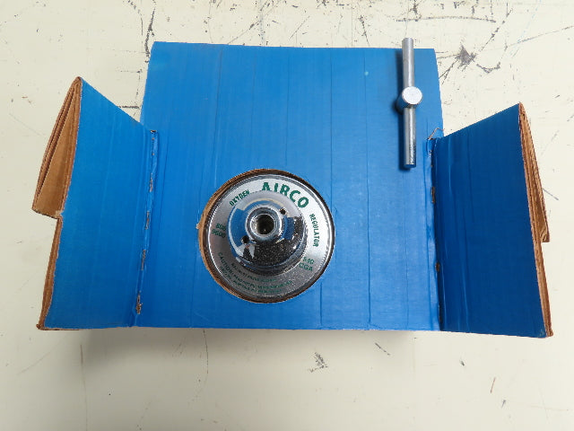 Airco 806-9600 Oxygen Regulator Single Stage 3000 PSIG Inlet Dual Gauge