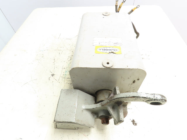 Hubbell EUCLID 4220 Power Limit Switch 135A 3Ph 220/440/550V 2-Pole NEMA Sz 4 RH